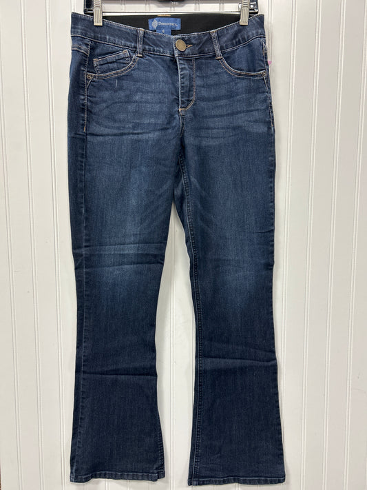Jeans Boot Cut By Democracy In Blue Denim, Size:8
