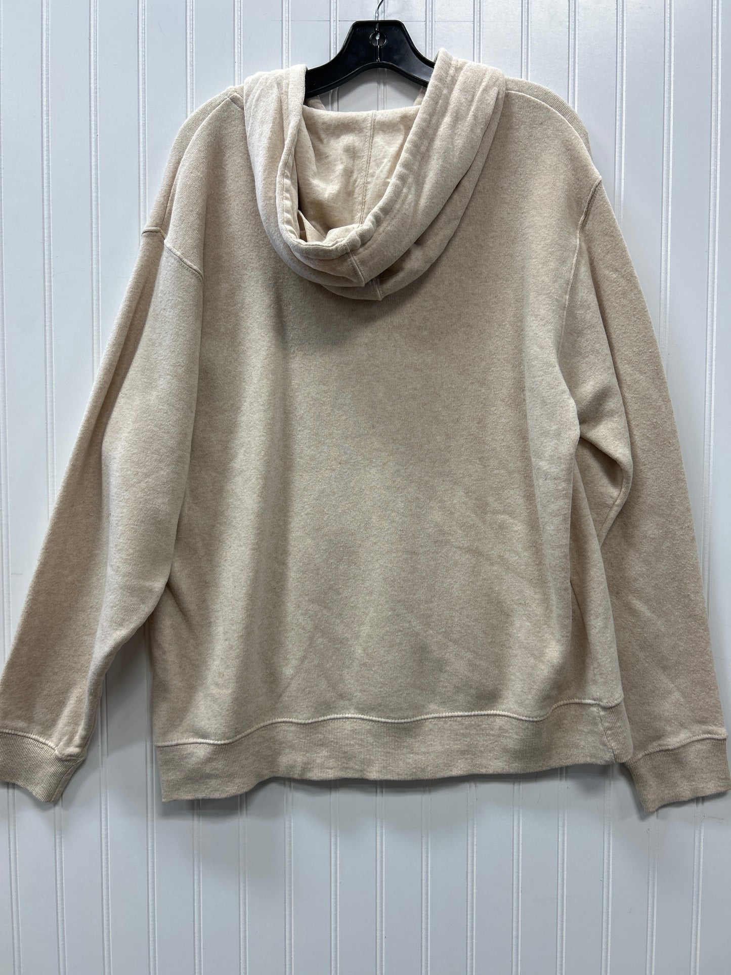 Sweatshirt Hoodie By Cmc In Cream, Size:M