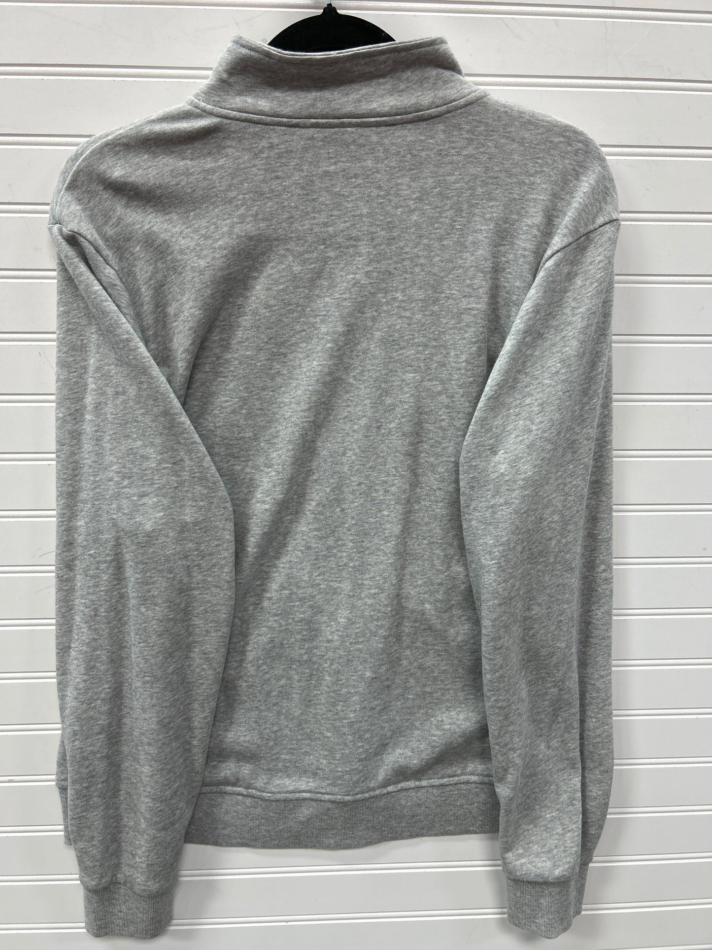 Athletic Top Ls Collar By Fila In Grey, Size:L