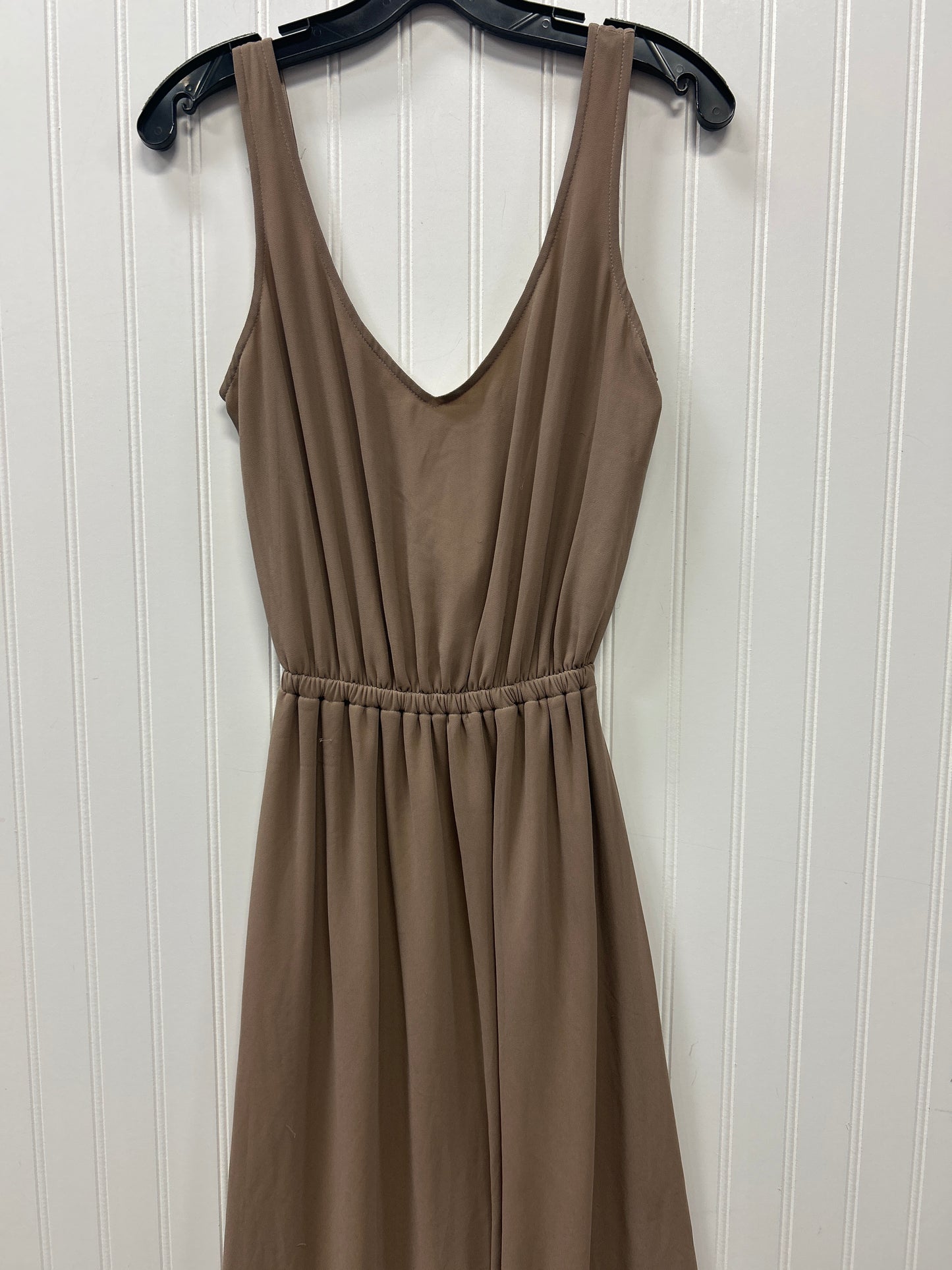 Dress Casual Maxi By Mumu In Tan, Size:Xs