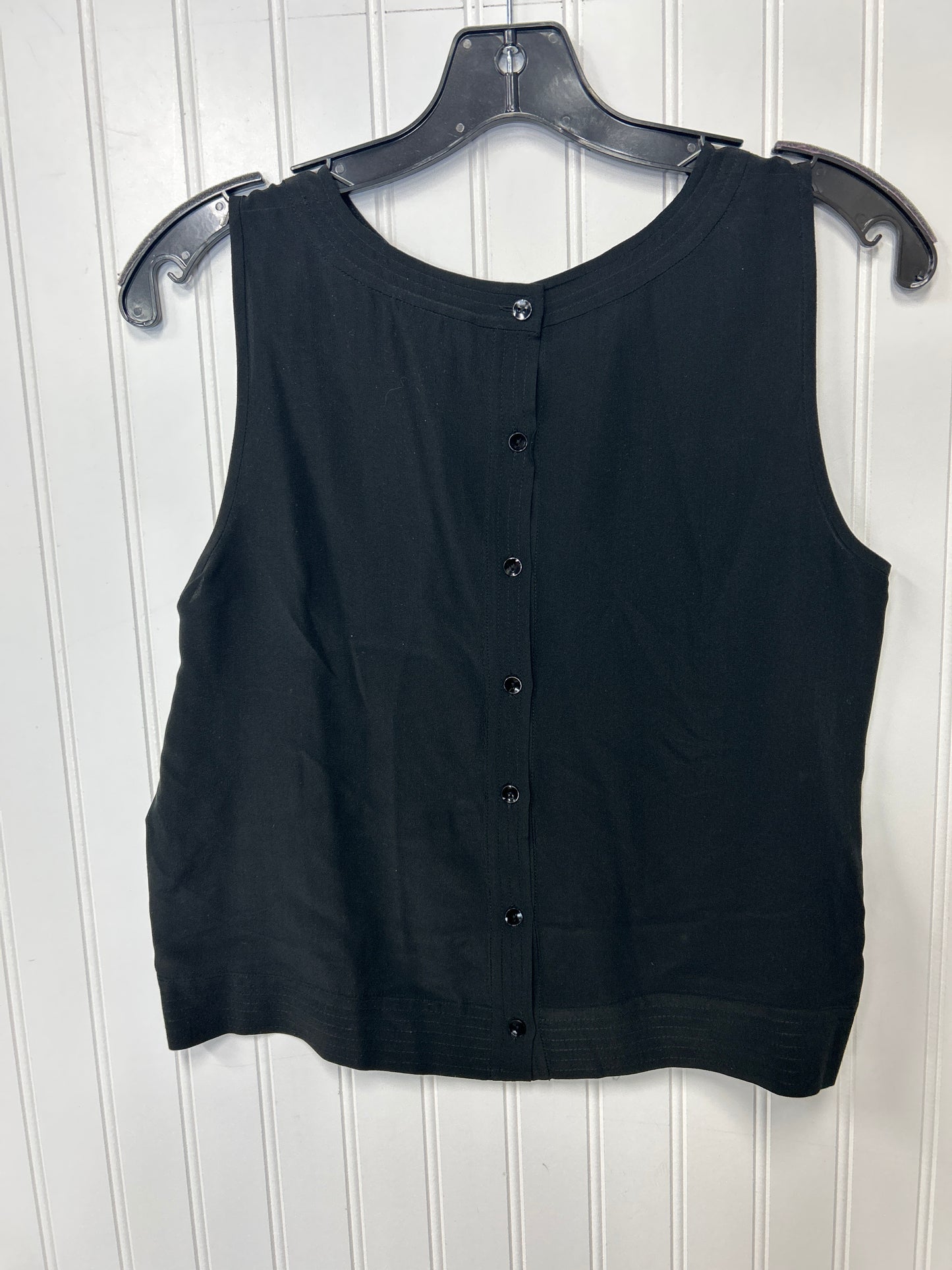 Top Sleeveless By Eileen Fisher In Black, Size:Xs