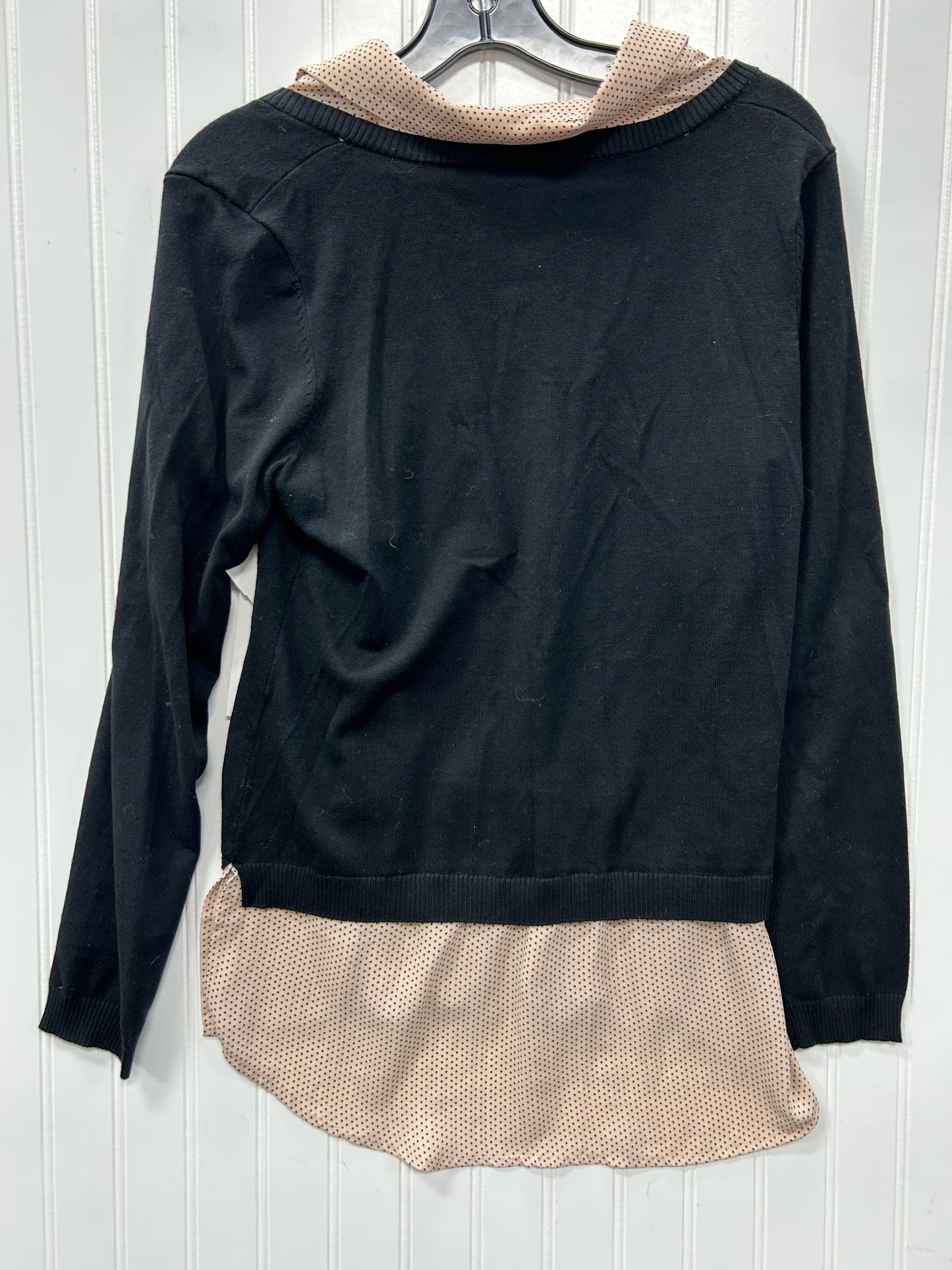 Top Ls By Adrianna Papell In Black & Pink, Size:M