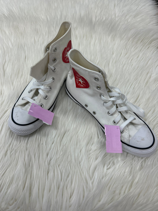 Shoes Sneakers By Converse In White, Size:8