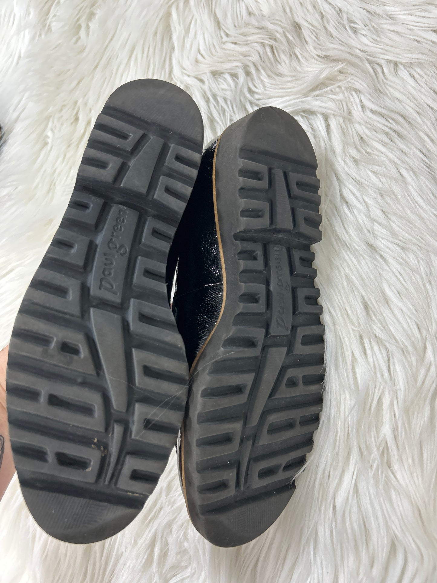 Shoes Flats By Paul Green In Black, Size:8.5