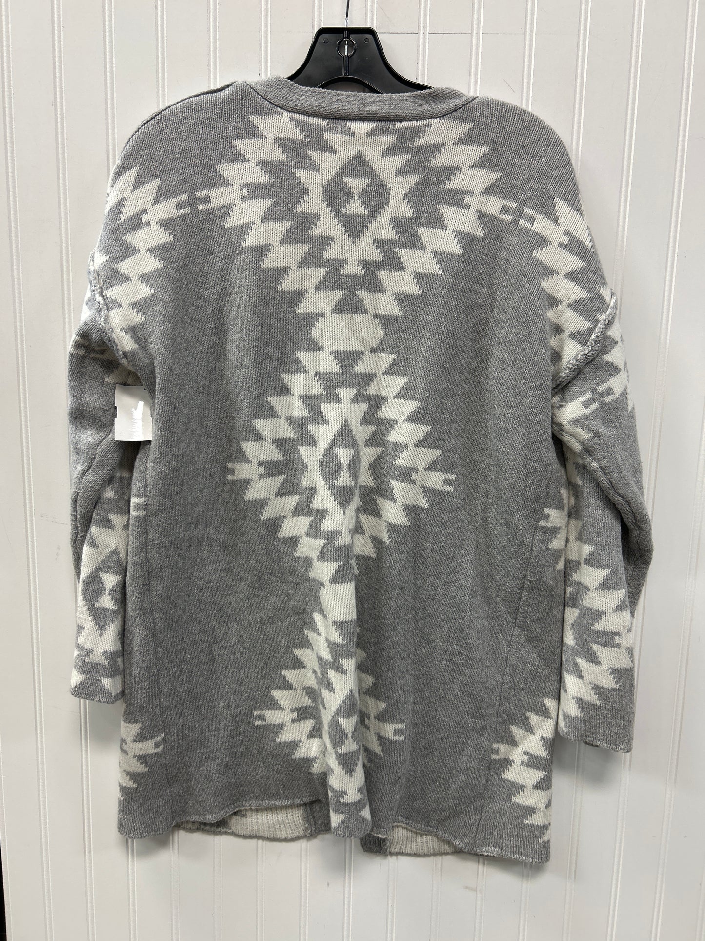 Sweater Cardigan By Maurices In Grey, Size:L