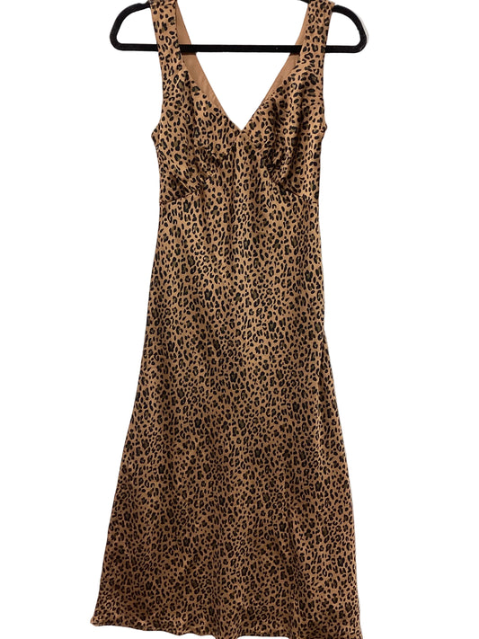 Dress Party Long By American Eagle In Animal Print, Size:Xs
