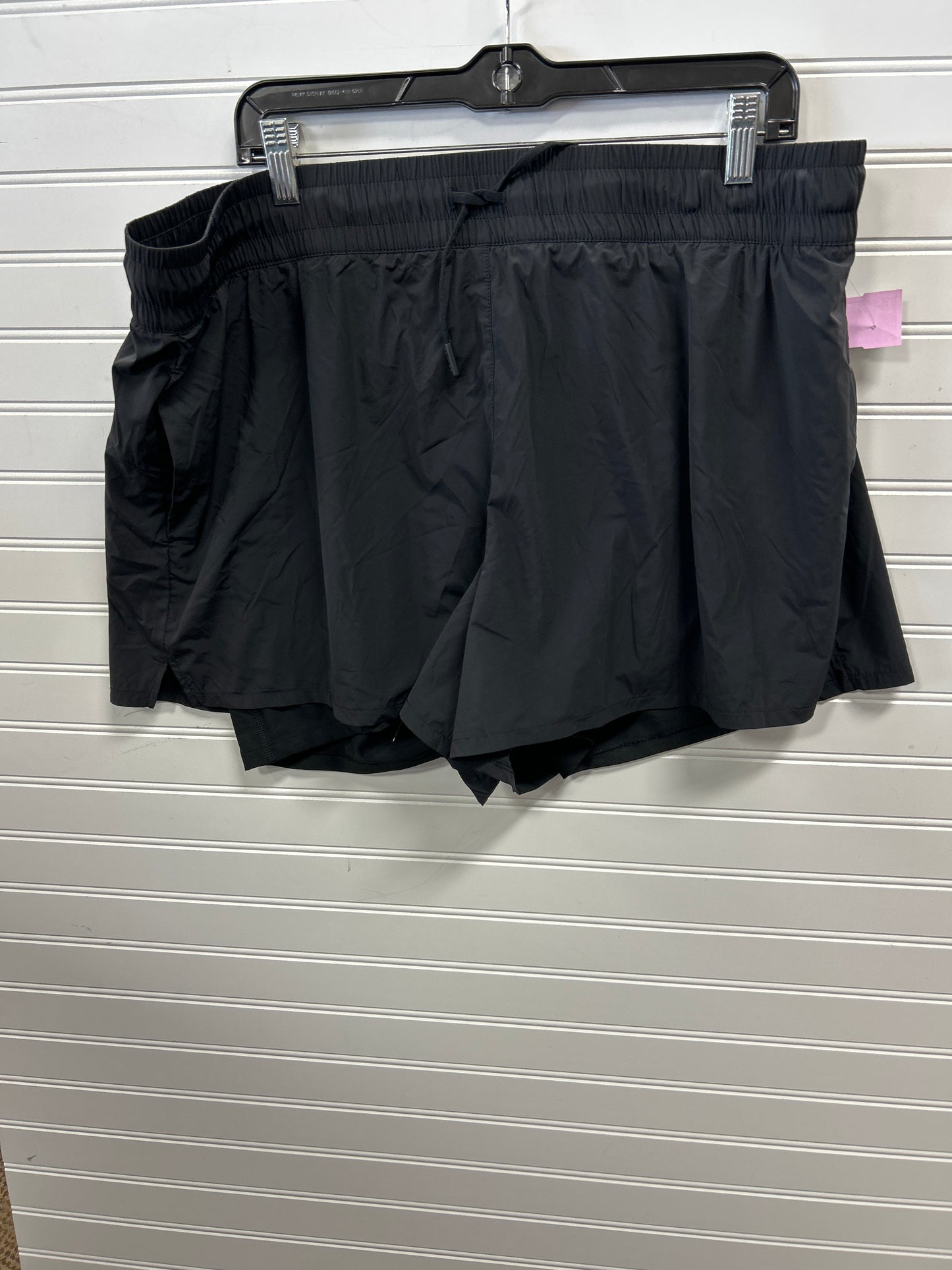 Athletic Shorts By Spyder In Black, Size:1X