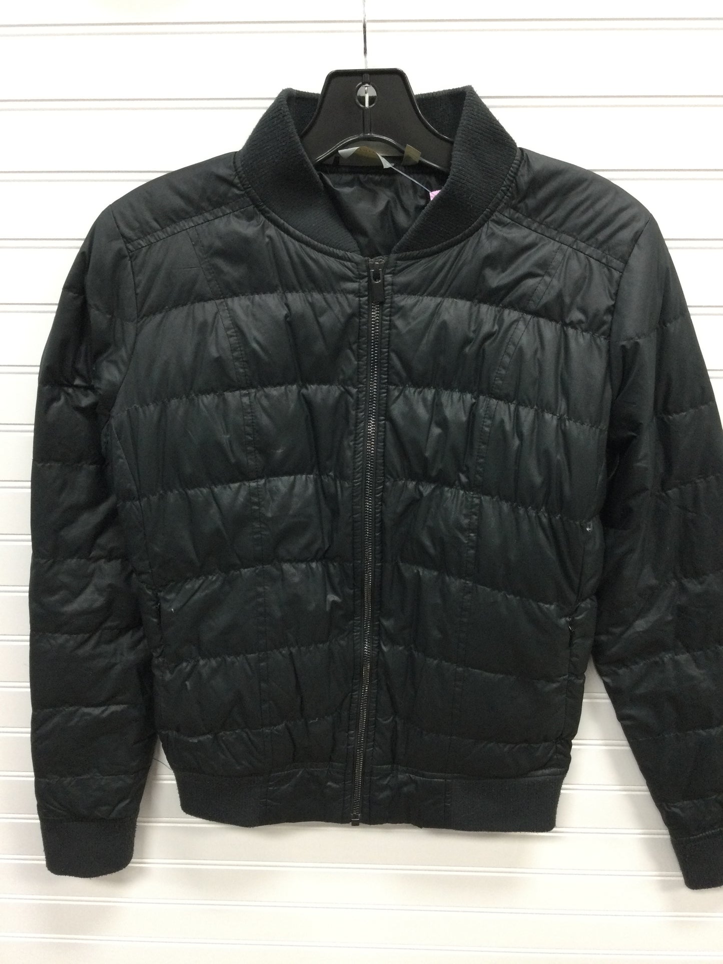 Athletic Jacket By Athleta In Black, Size:S
