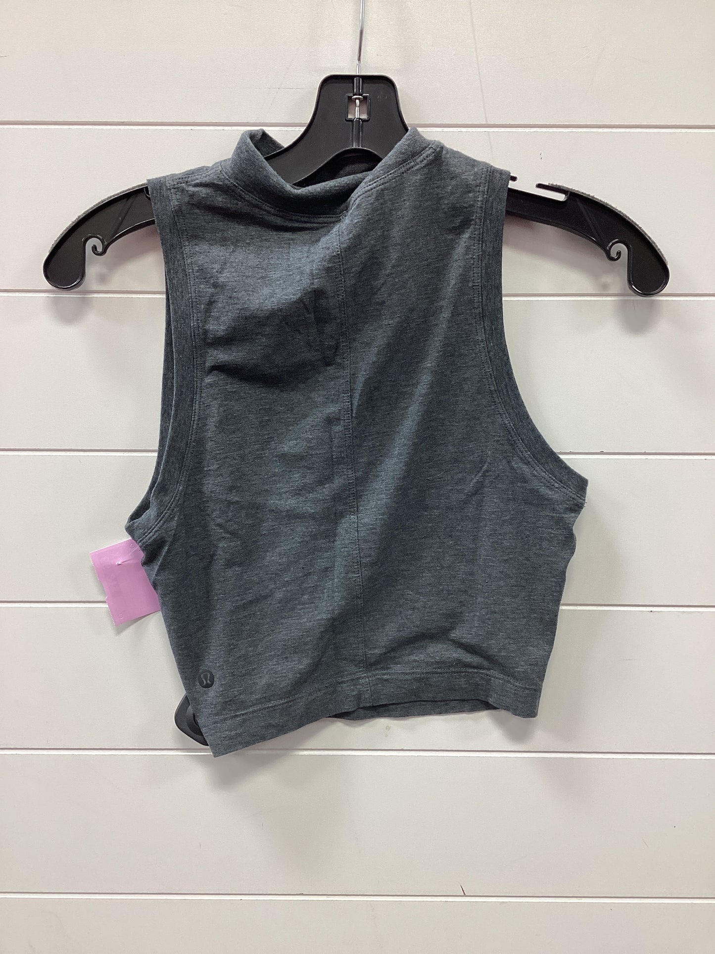 Athletic Tank Top By Lululemon In Grey, Size:4