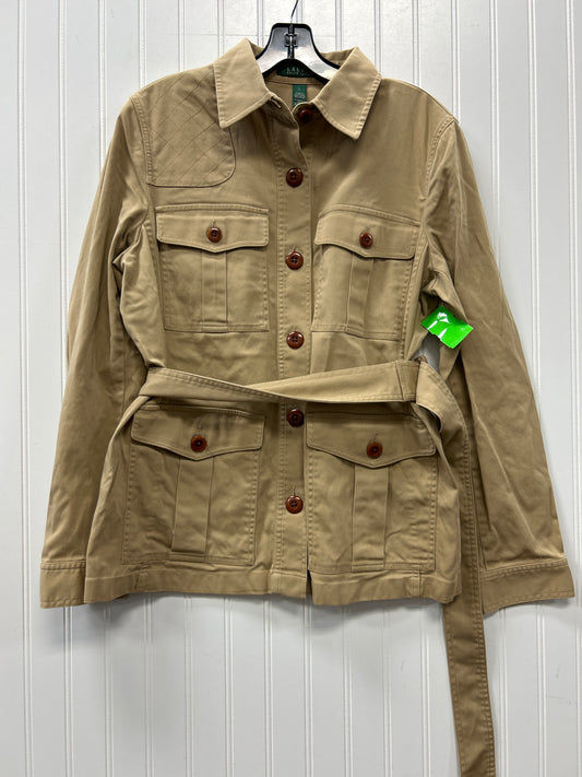 Jacket Other By Lauren By Ralph Lauren In Tan, Size:L
