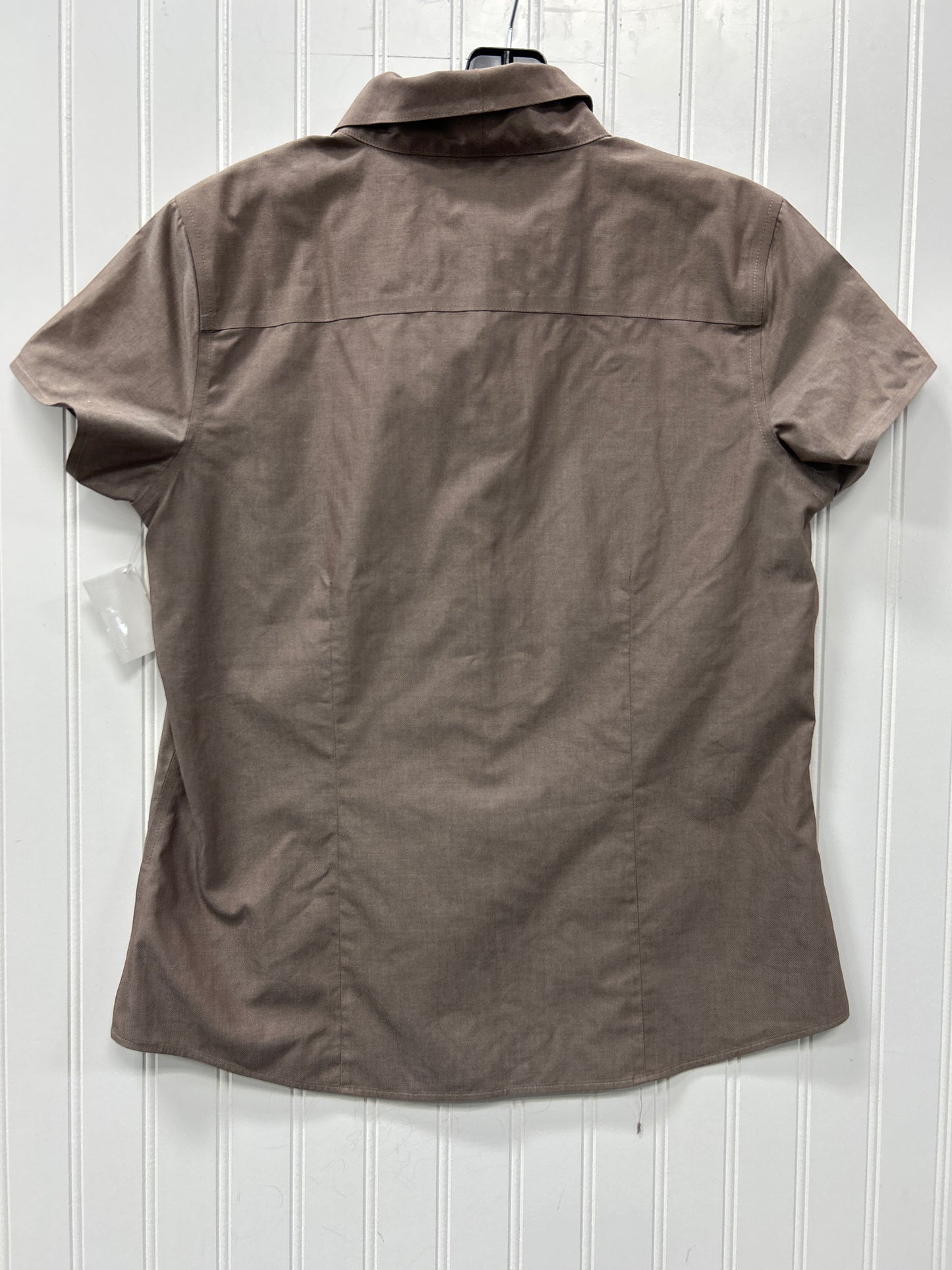 Blouse Ss By Coldwater Creek In Brown, Size:S