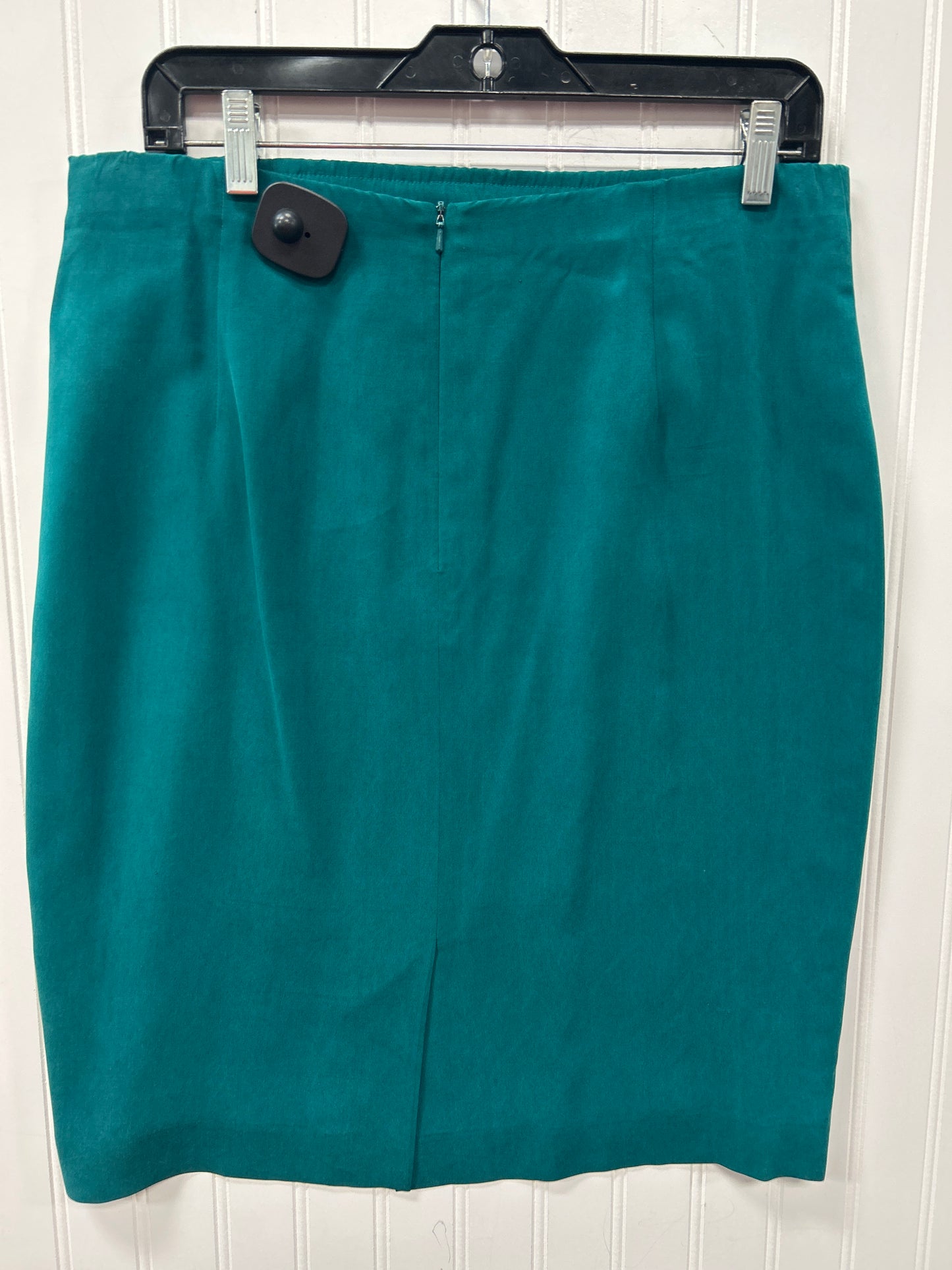 Skirt Midi By Classiques Entier In Teal, Size:12