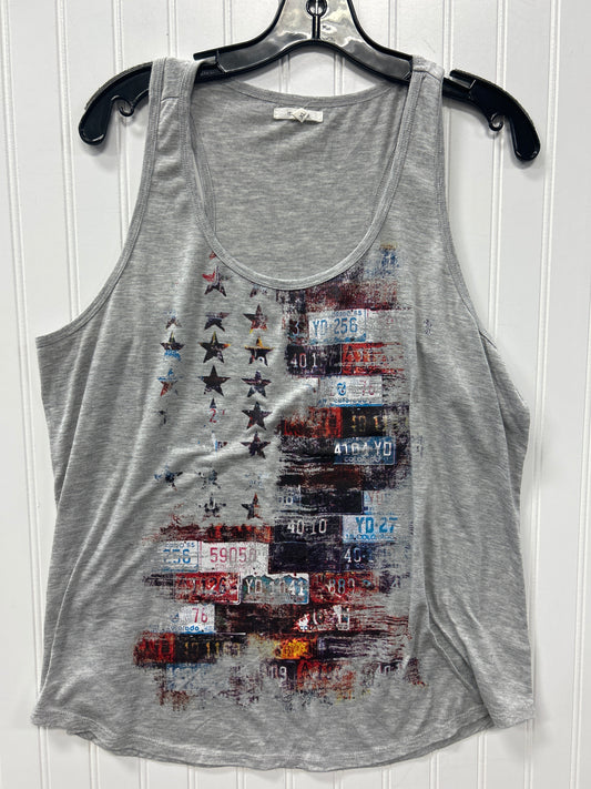 Top Sleeveless By Maurices In Grey, Size:Xl