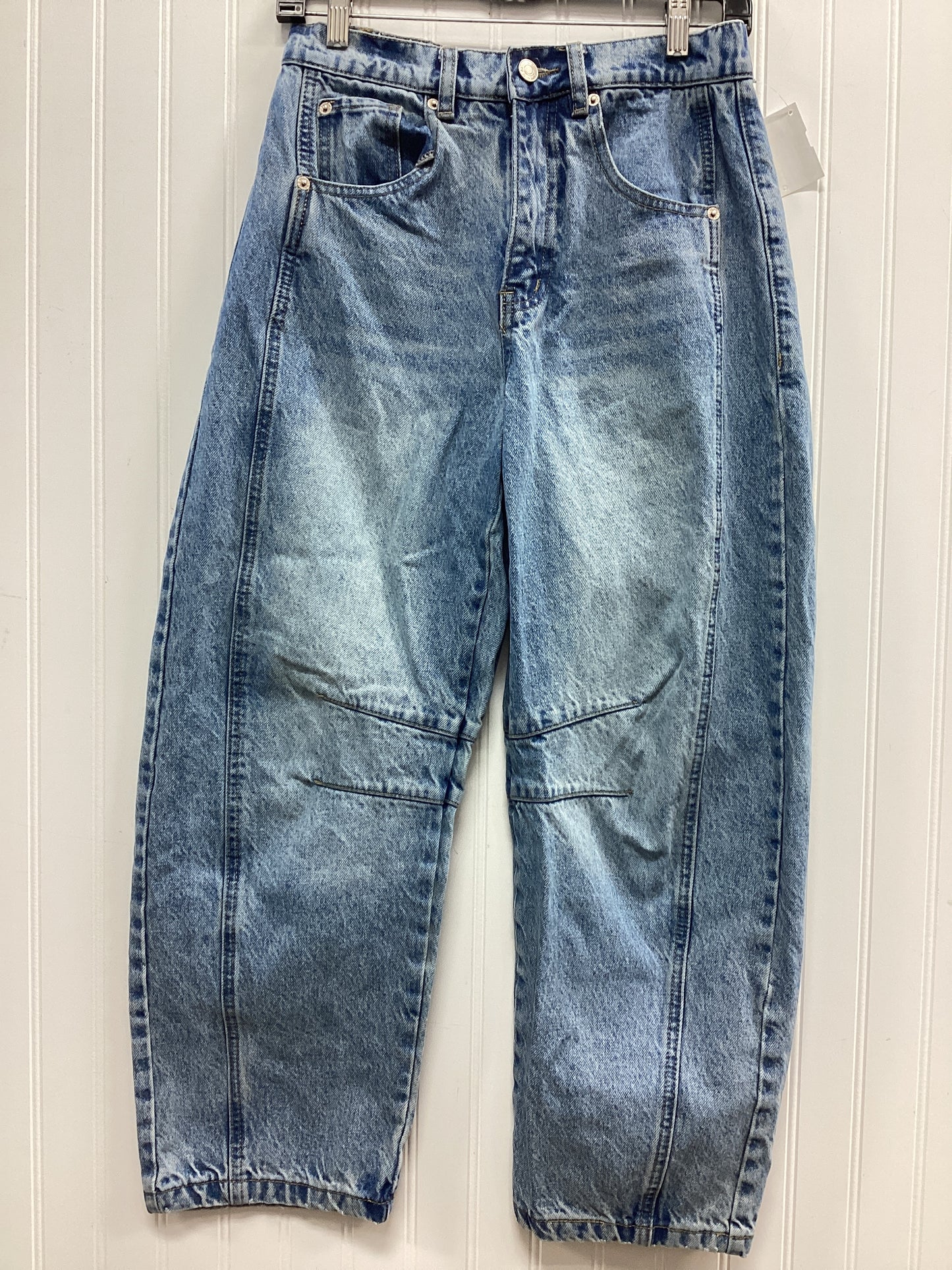 Jeans Wide Leg By Cmc In Blue Denim, Size:S