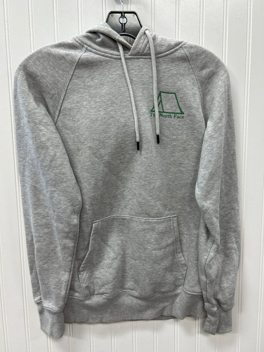 Athletic Sweatshirt Hoodie By The North Face In Grey, Size:Xs