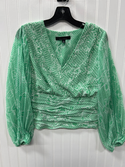 Blouse Ls By White House Black Market In Green, Size:10