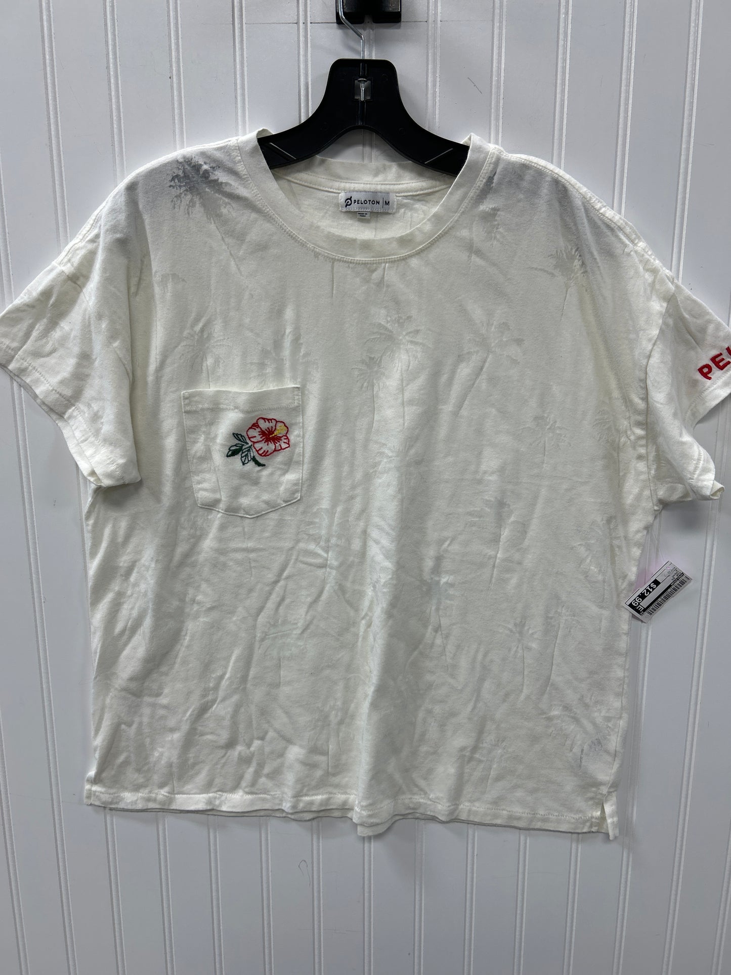 Top Ss By Peloton In Cream, Size:M
