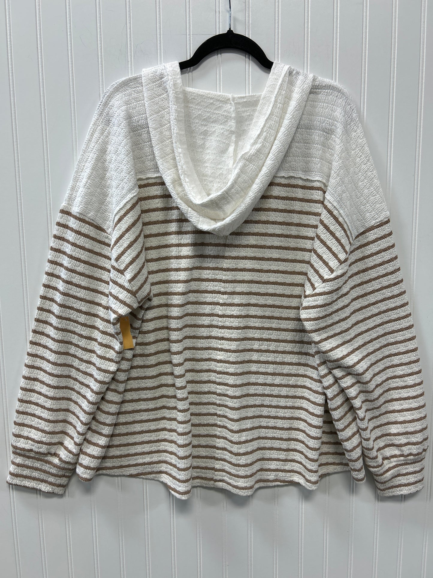 Top Ls By Cato In Cream, Size:2X