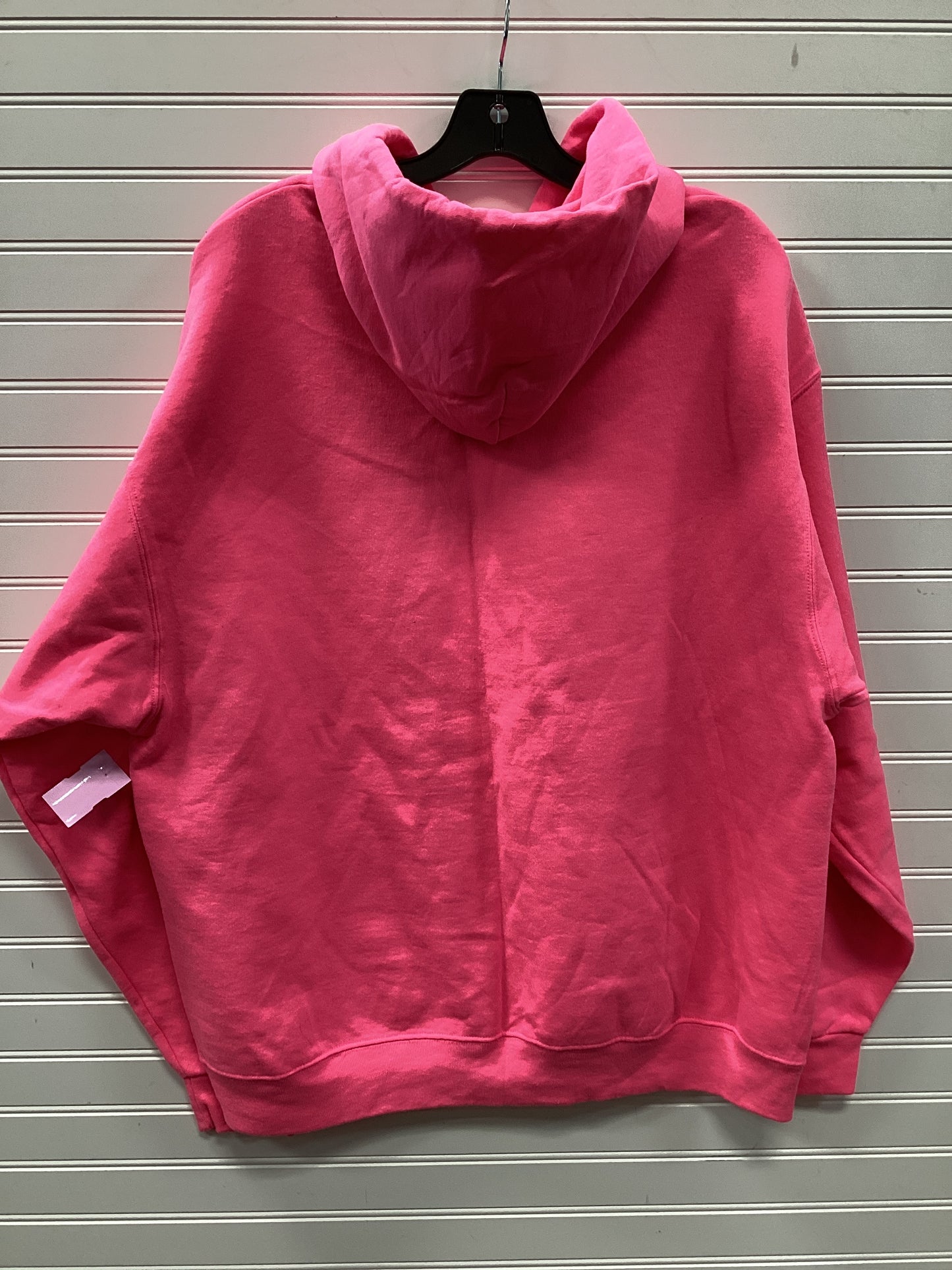 Sweatshirt Hoodie By Jerzees In Pink, Size:Xl