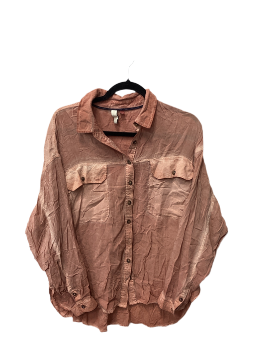 Top Ls By Pilcro In Orange, Size:M