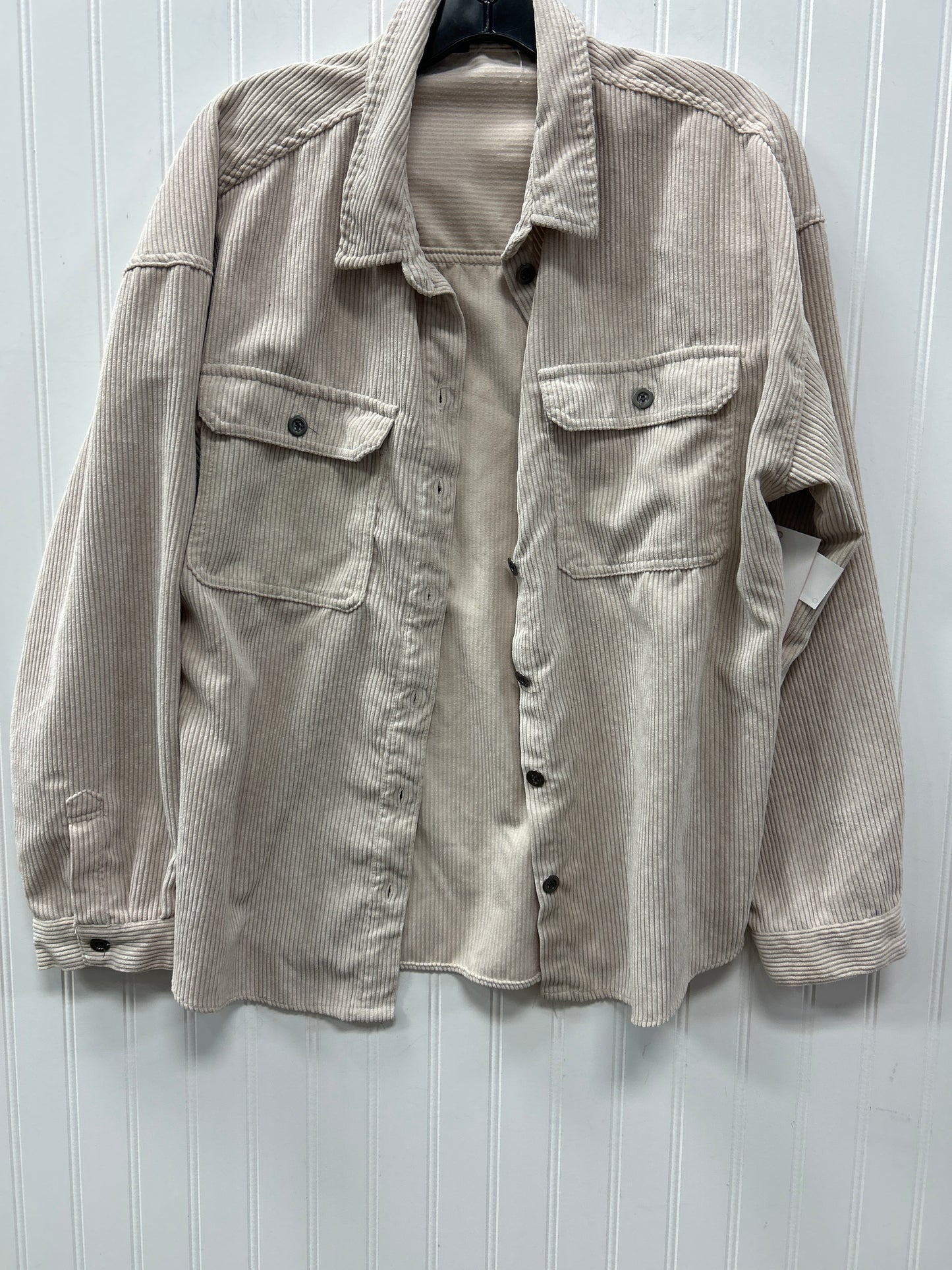 Jacket Other By Velvet Heart In Taupe, Size:Xl