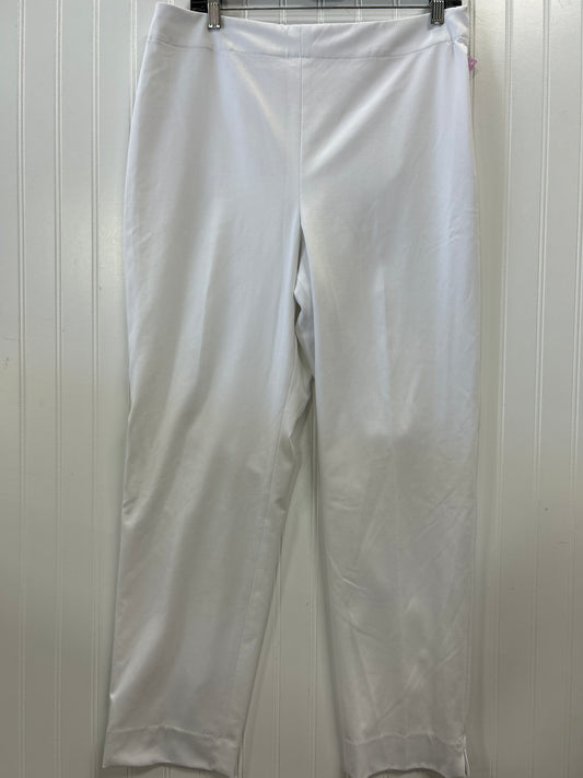 Pants Dress By Talbots In White, Size:12