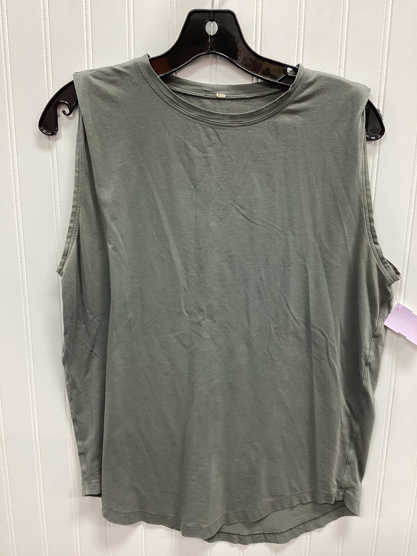Athletic Tank Top By Lululemon In Grey, Size:10