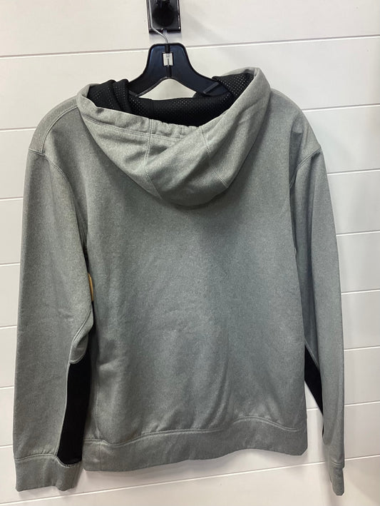 Athletic Sweatshirt Hoodie By Nike Apparel In Grey, Size:S