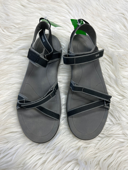 Sandals Flats By Teva In Grey, Size:11