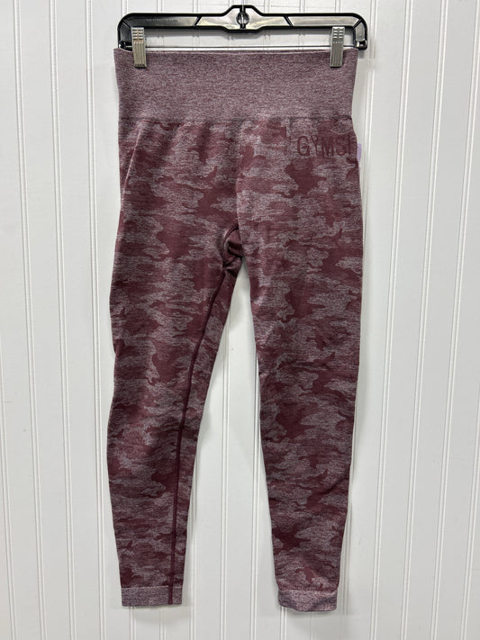 Athletic Leggings By Gym Shark In Purple, Size:M