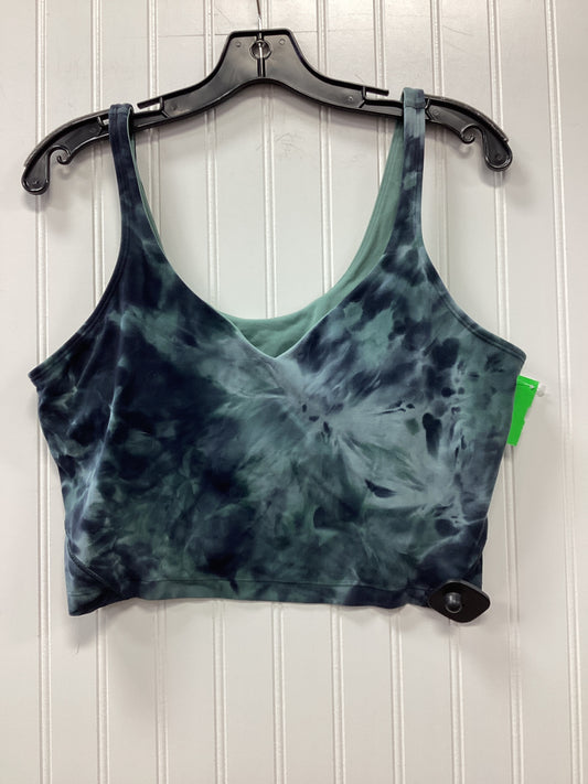 Athletic Bra By Lululemon In Blue, Size:14