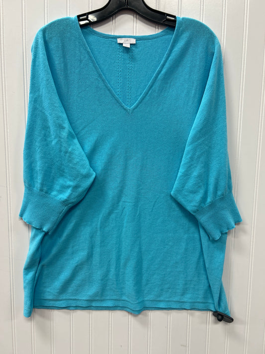 Top Ls By J. Jill In Blue, Size:Xl