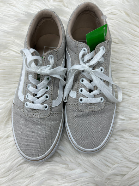 Shoes Sneakers By Vans In Cream, Size:7