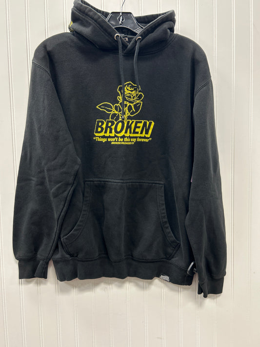 Sweatshirt Hoodie By Clothes Mentor In Black, Size:M