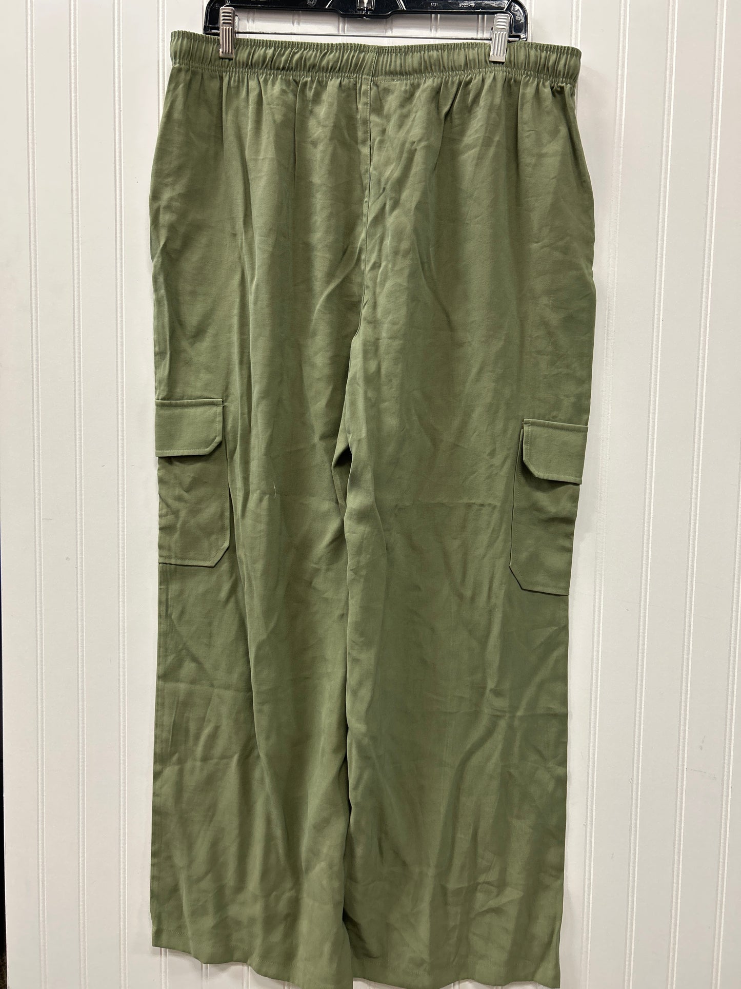 Pants Linen By And Now This In Green, Size:Xl