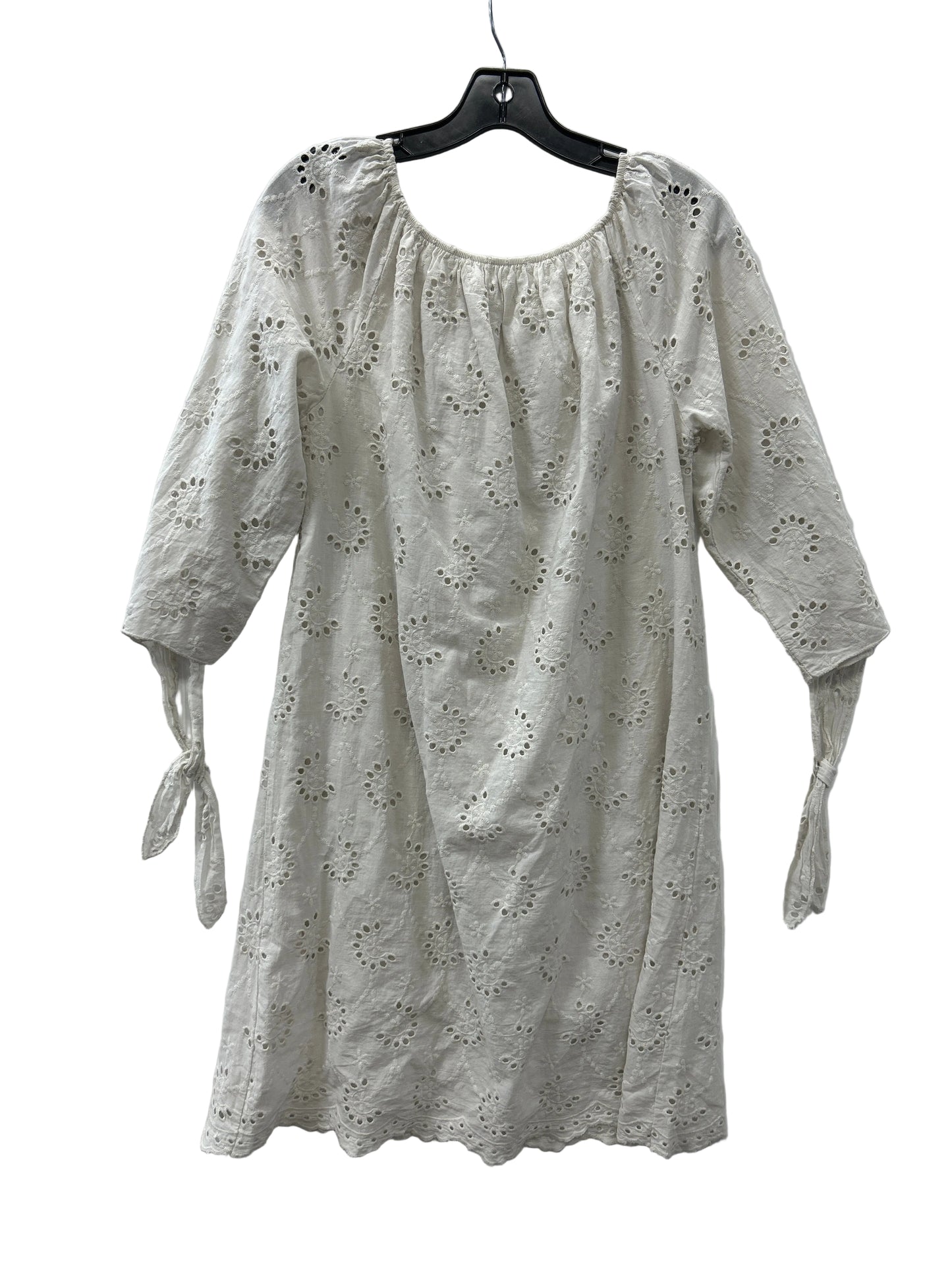 Dress Casual Midi By Valentina In Cream, Size:M