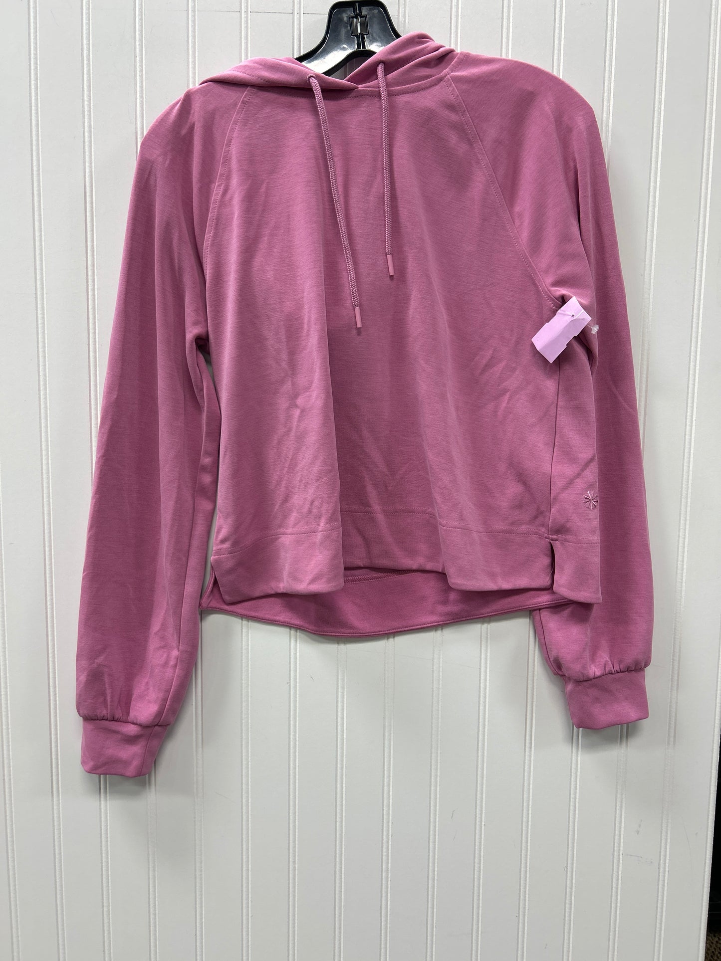 Athletic Top Ls Hoodie By Athleta In Pink, Size:Xs