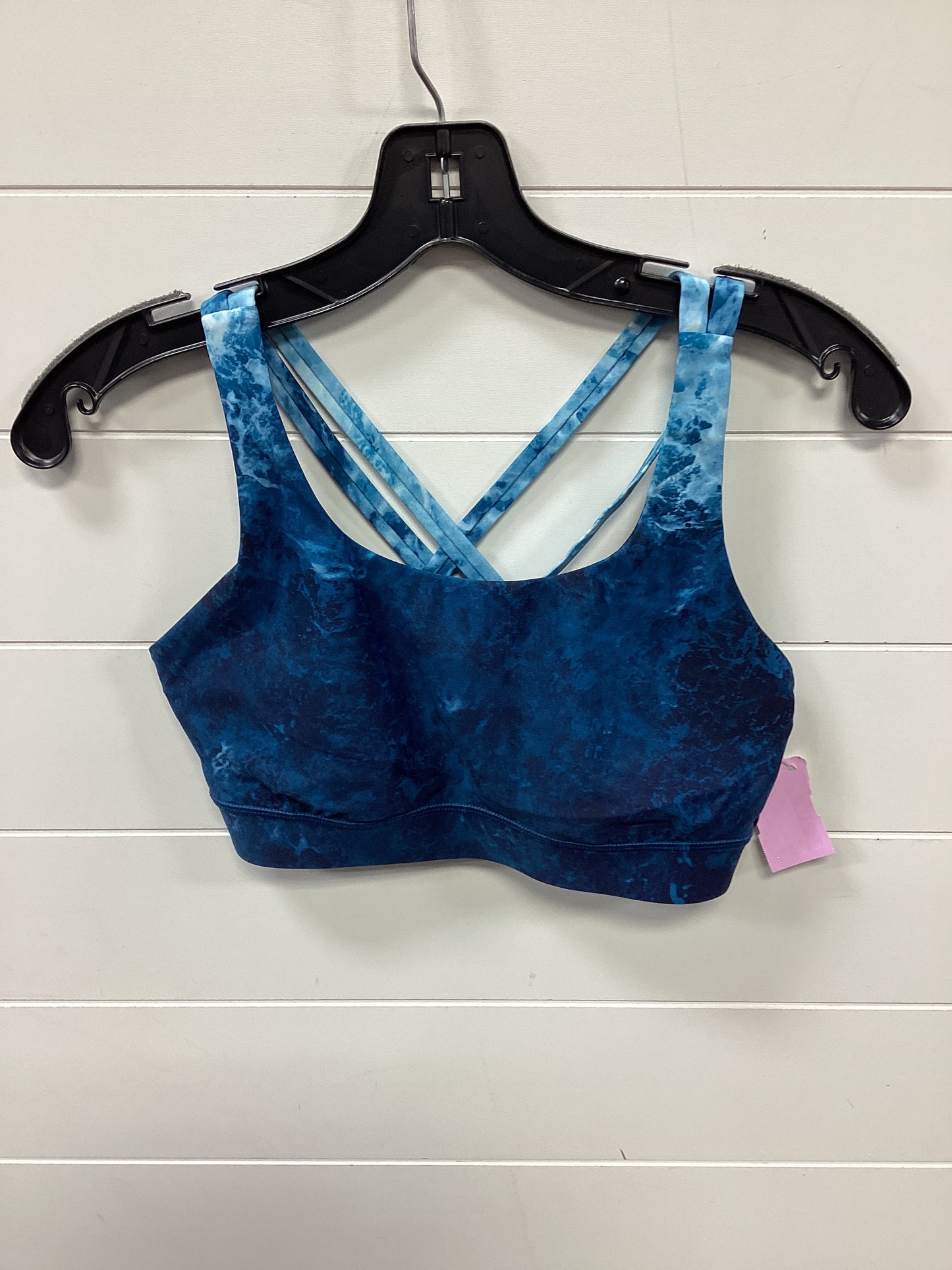 Athletic Bra By Lululemon In Blue, Size:6
