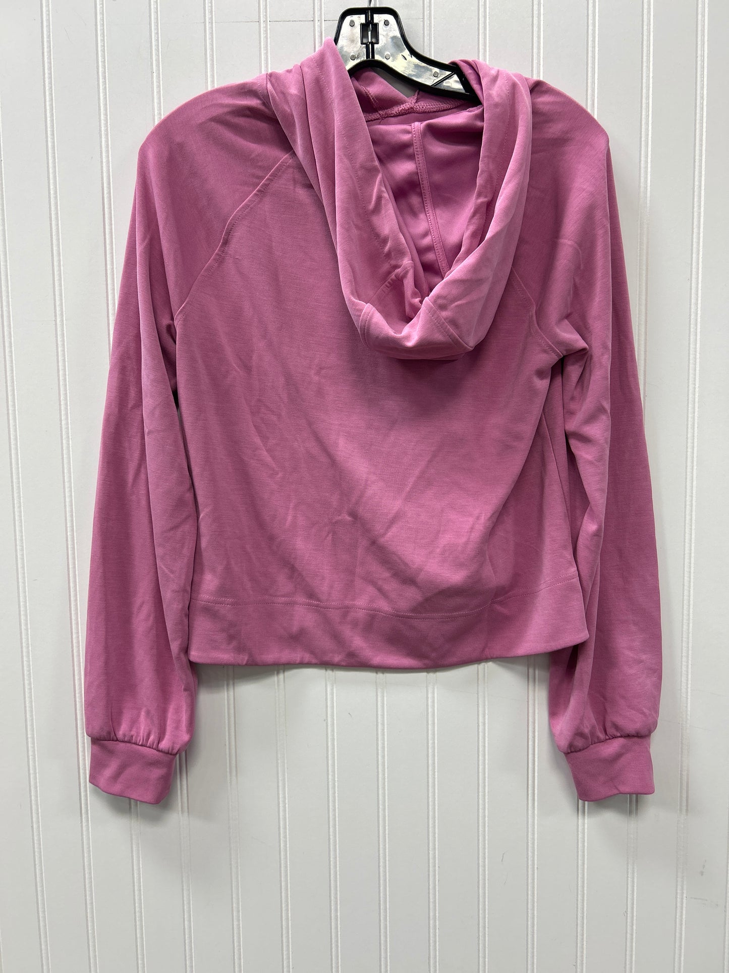 Athletic Top Ls Hoodie By Athleta In Pink, Size:Xs
