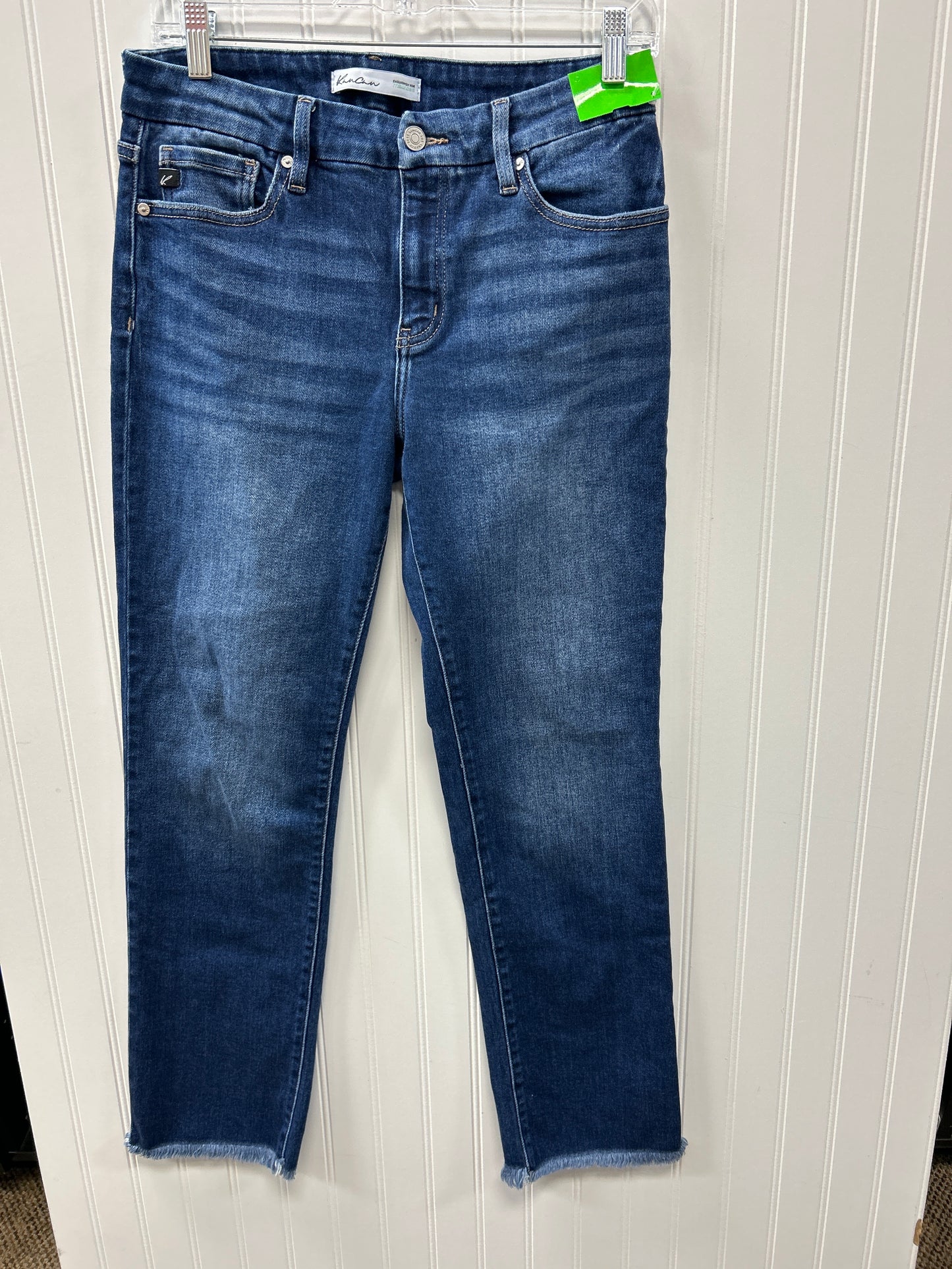 Jeans Straight By Kancan In Blue Denim, Size:6