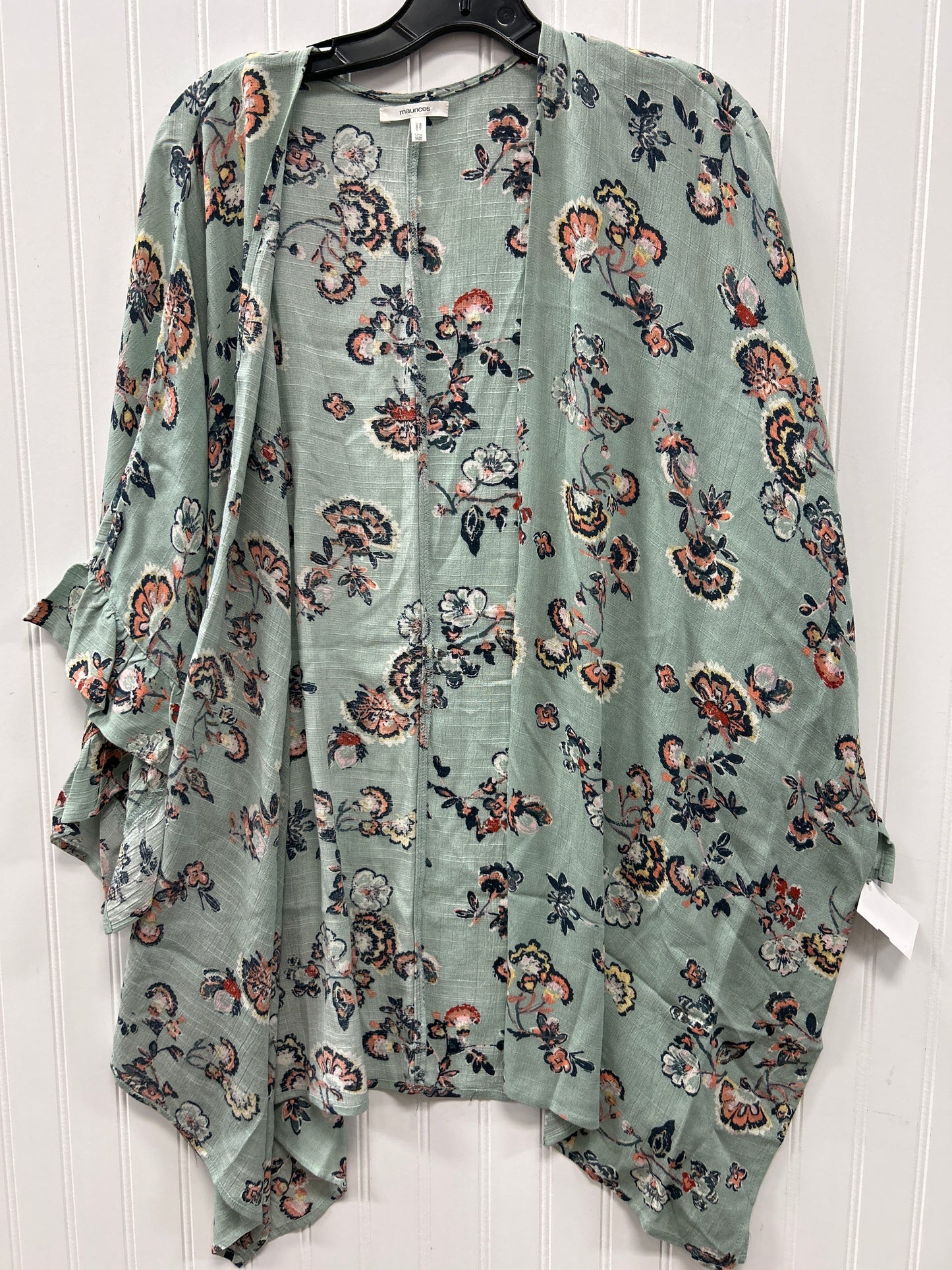 Kimono By Maurices In Green, Size:Osfm