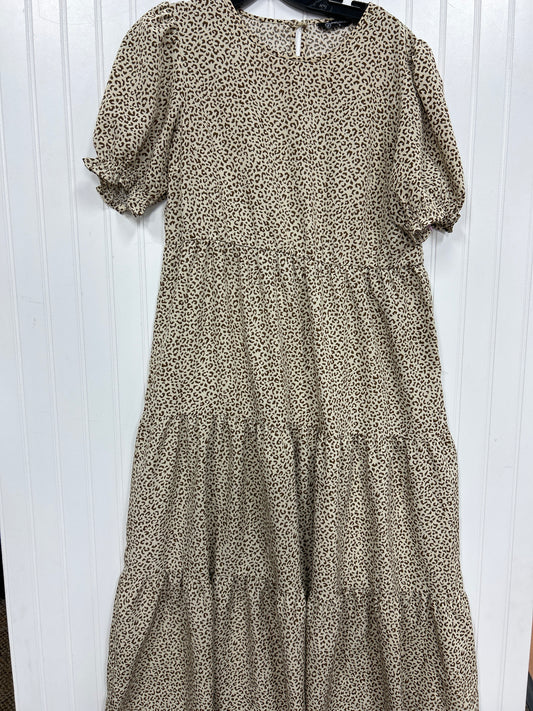 Dress Casual Maxi By Prettygarden In Animal Print, Size:S