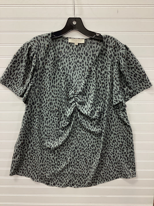 Top Ss By Loft In Grey, Size:Xl