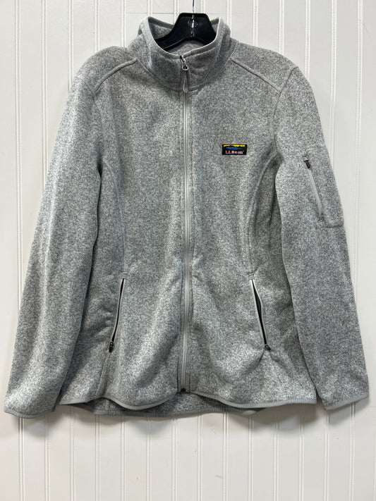 Jacket Fleece By L.L. Bean In Grey, Size:Xl