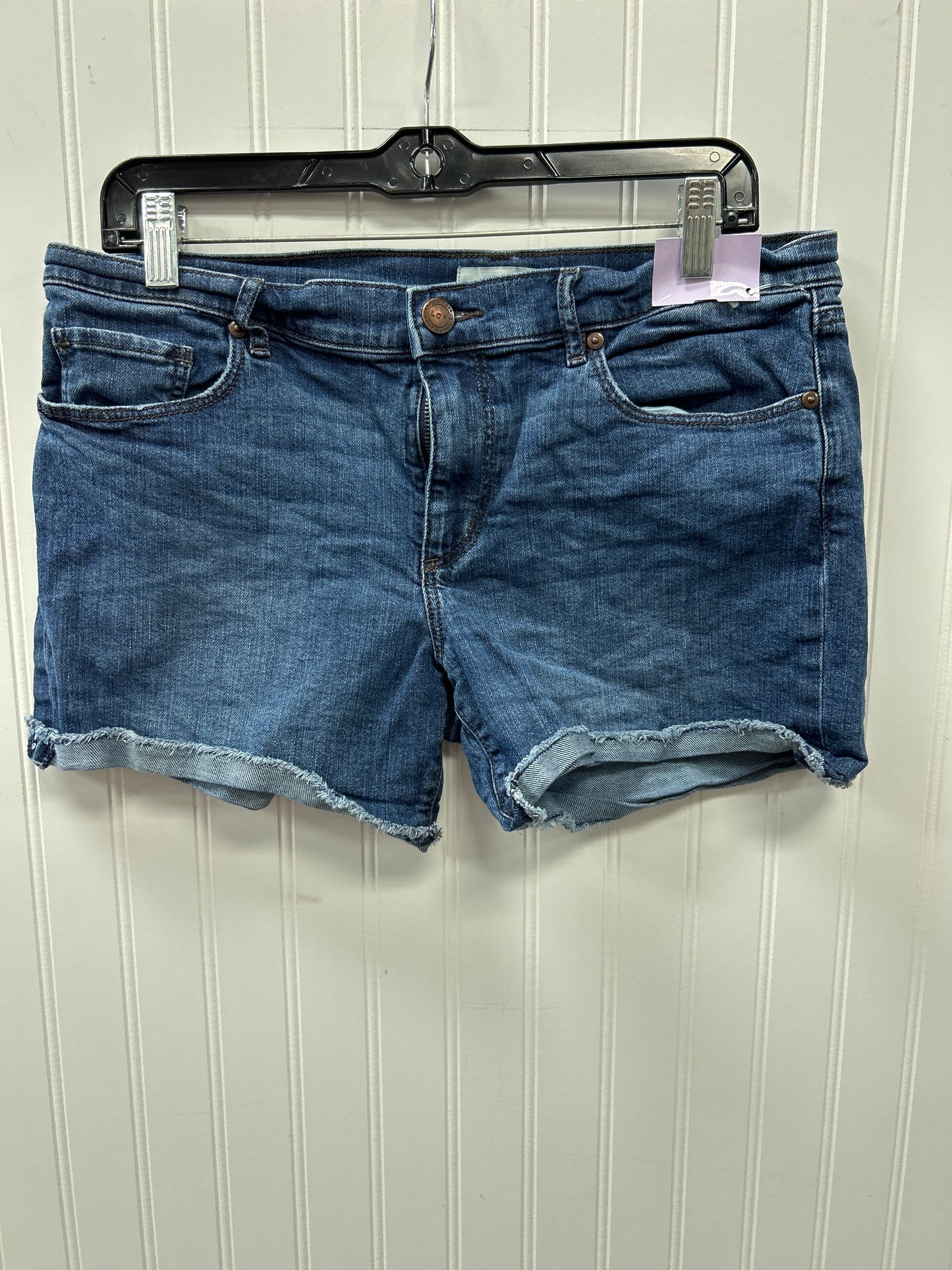 Shorts By Loft In Blue Denim, Size:8