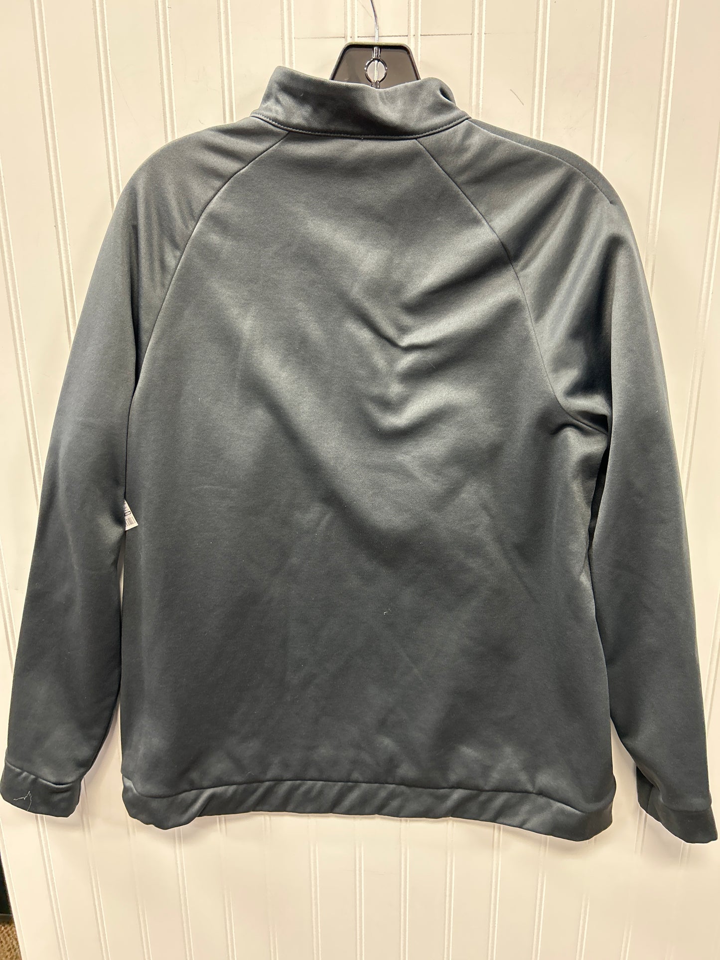 Athletic Top Ls Collar By Nike Apparel In Grey, Size:L