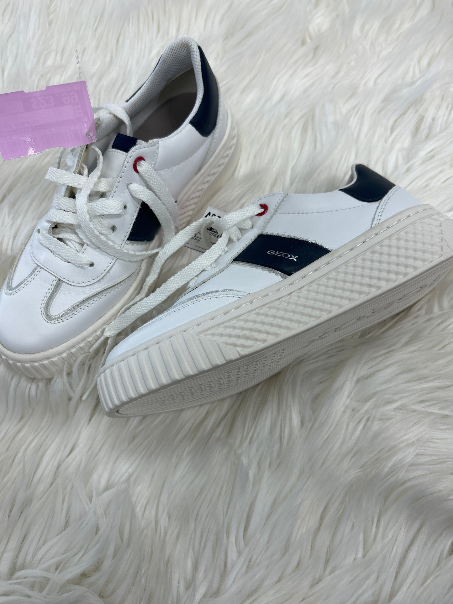 Shoes Athletic By Geox Shoes In White, Size:5