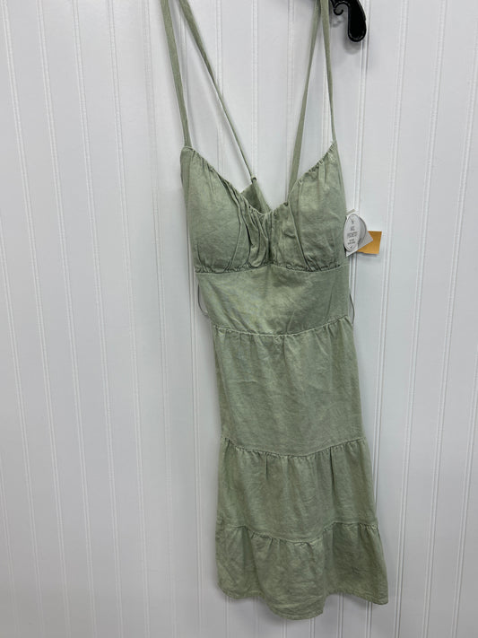 Dress Casual Midi By Hollister In Green, Size:L