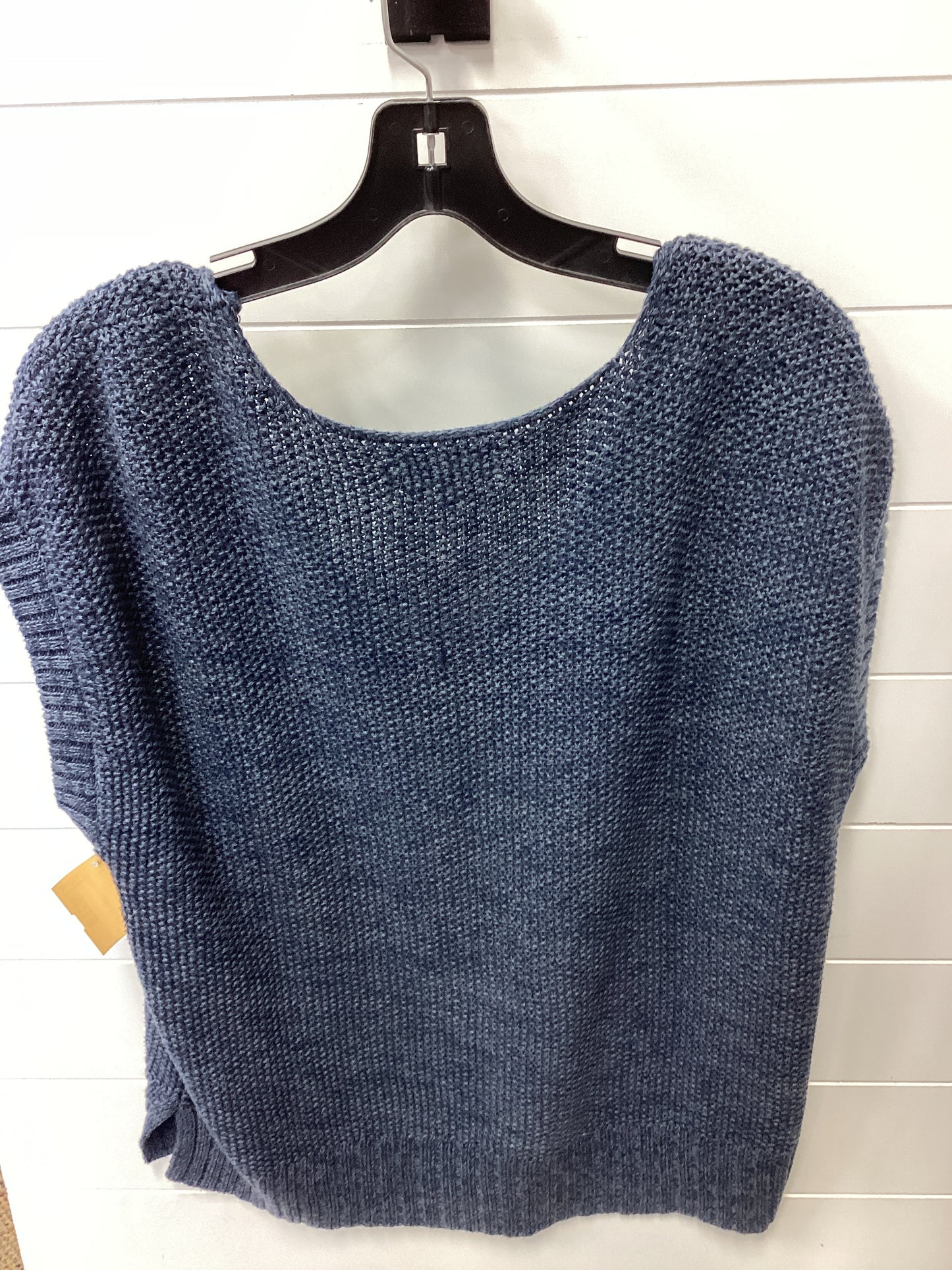 Sweater Ss By Lucky Brand In Navy, Size:M