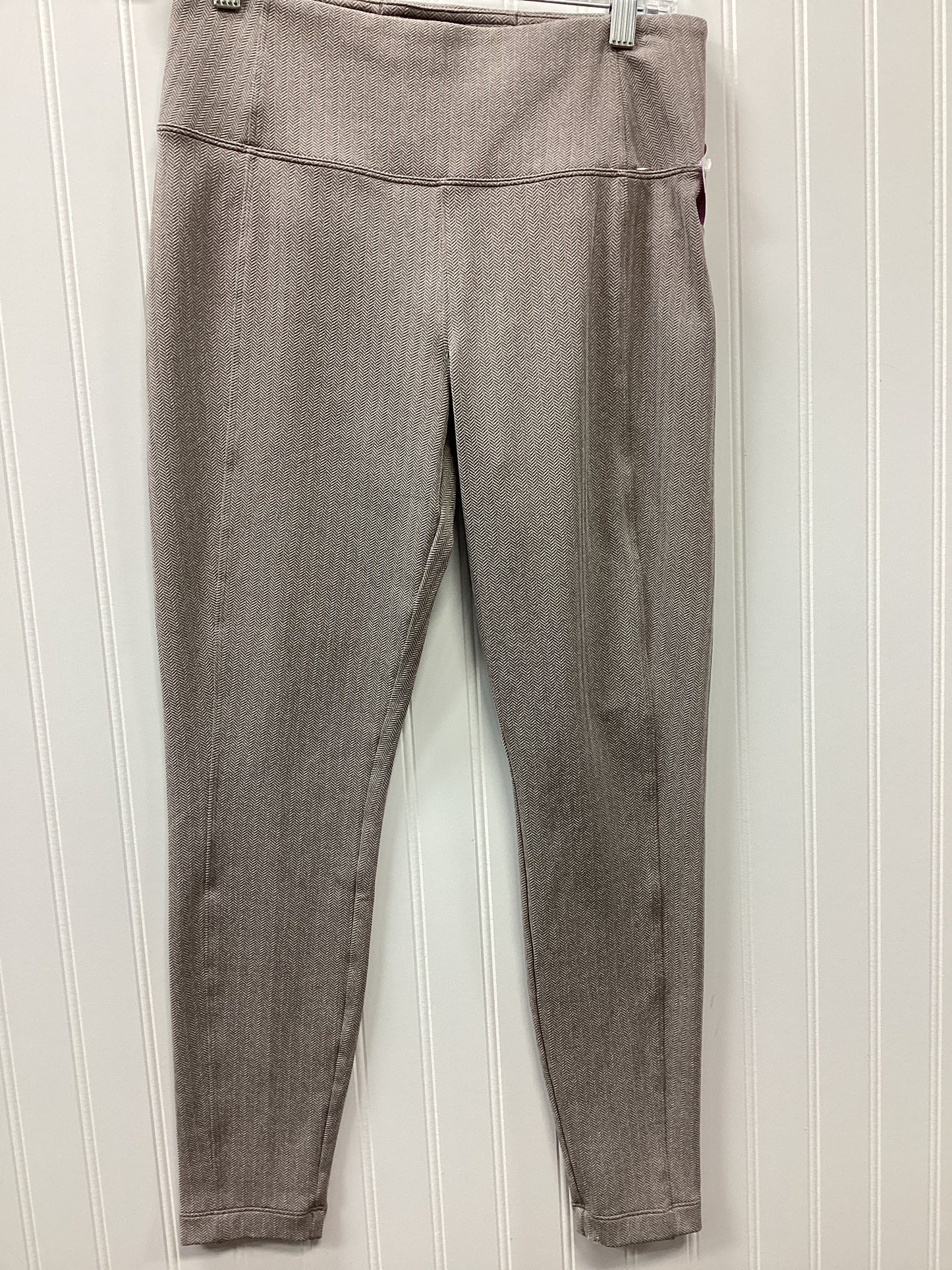 Athletic Leggings By Athleta In Cream, Size:M